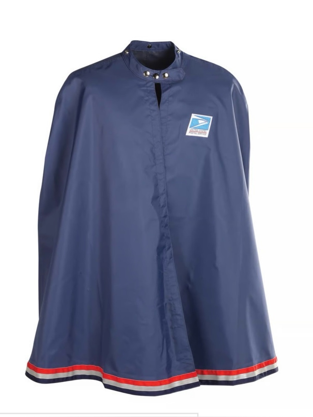 🔥 USPS postal rain cape coat poncho jacket hooded uniform carrier